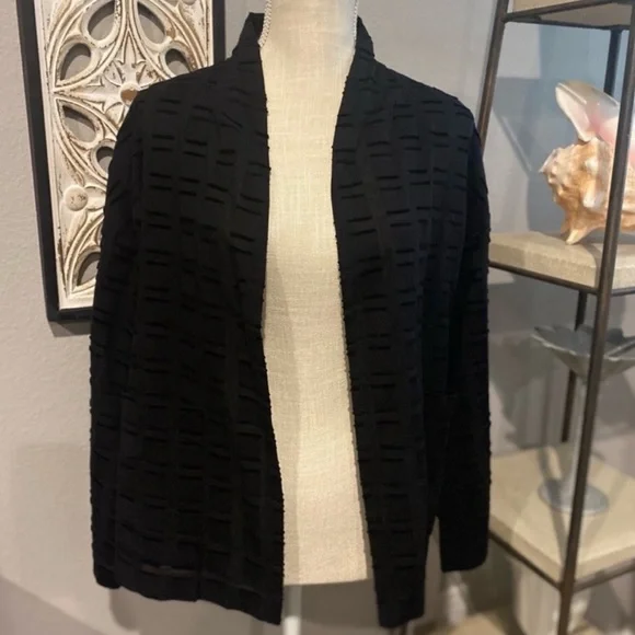 Eileen Fisher Organic Cotton Kimono Jacket - Picture 8 of 9